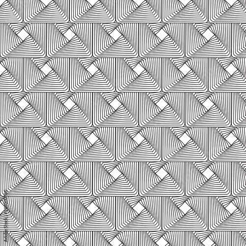 Patr  n con mosaico con cuadrados redondeados conc  ntricos