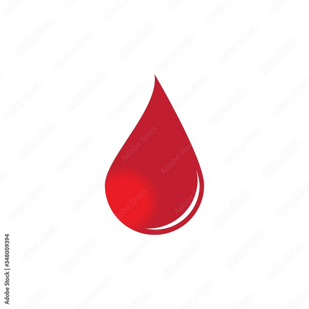 Fototapeta premium Blood logo