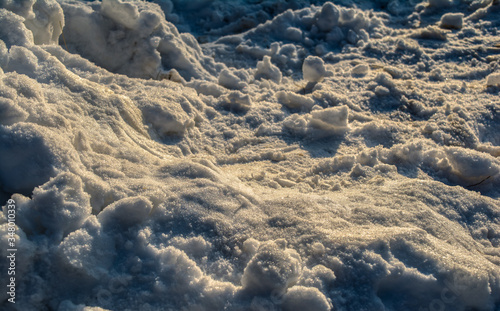 Natural winter background with fresh snow texture at Nathatop, Patnitop Jammu
 photo