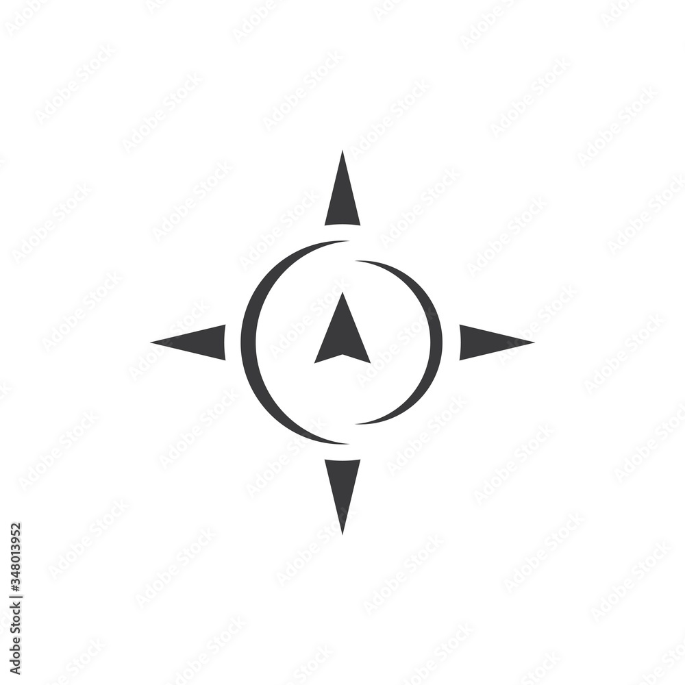 compass logo vector template illustration compass logo vector template illustration