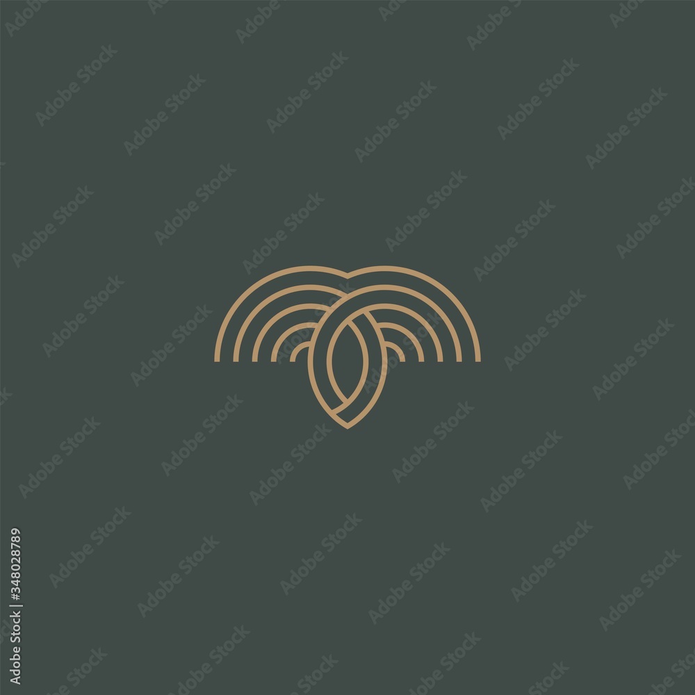 Obraz premium Premium tree logo design