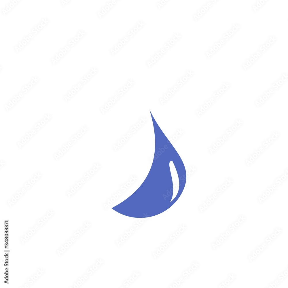 Water drop logo design with modern concept Water drop logo design with modern concept