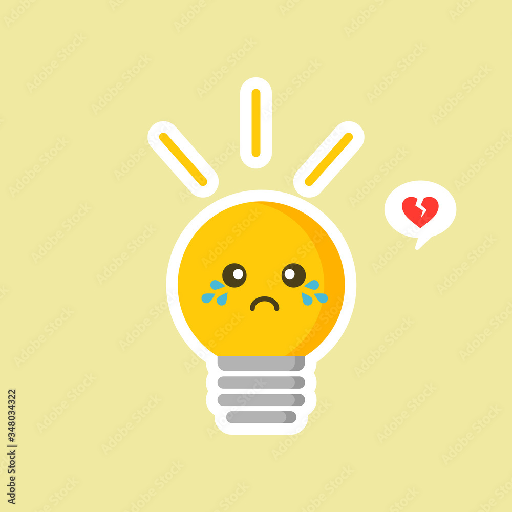 bulb light idea with smile kawaii character vector illustration design. Concept of electricity knowledge and advices for kids and adults. Cute vector cartoon shining light bulb, bulb light idea with smile kawaii character vector illustration design. Concept of electricity knowledge and advices for kids and adults. Cute vector cartoon shining light bulb,