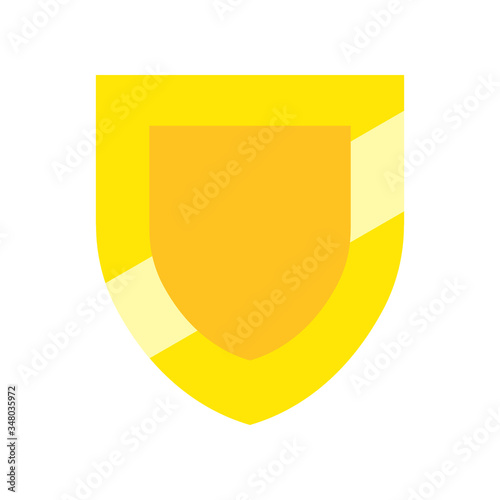 The best shield protector icon, illustration vector. Suitable for many purposes.