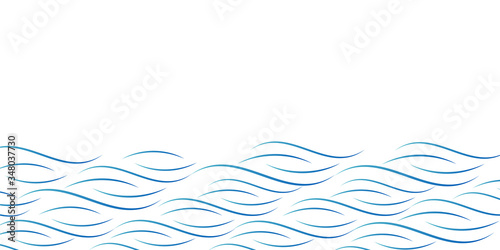 波　海　曲線　背景