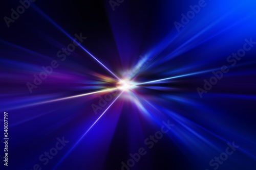 Glowing Synchrotron Radiation and Radiation Abstract Graphics