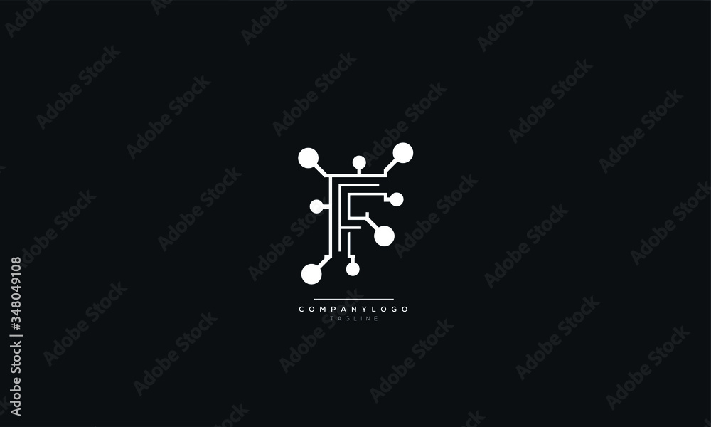 Letter F Logo Alphabet Design Icon Vector Symbol Letter F Logo Alphabet Design Icon Vector Symbol