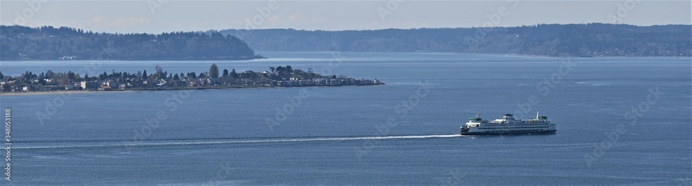 Obraz premium Seattle waterfront view