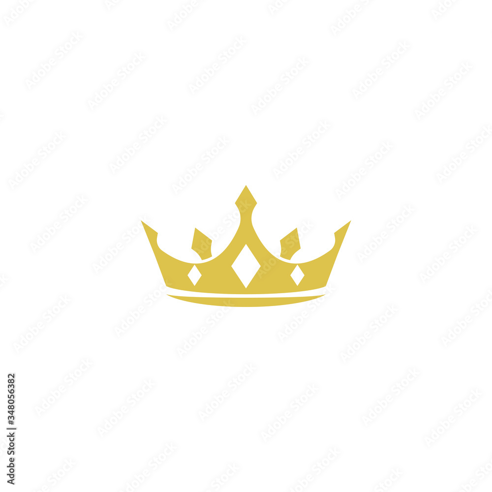 Crown Logo Template vector icon Crown Logo Template vector icon