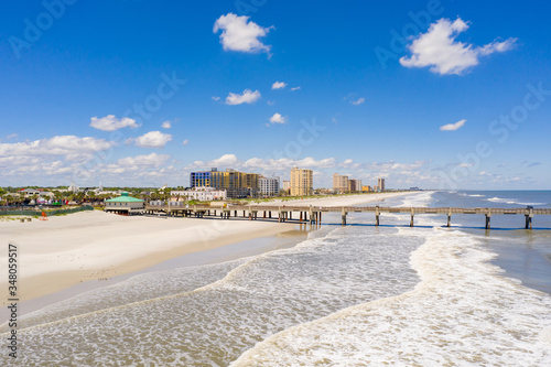 Drone photo Jacksonville Beach FL photo