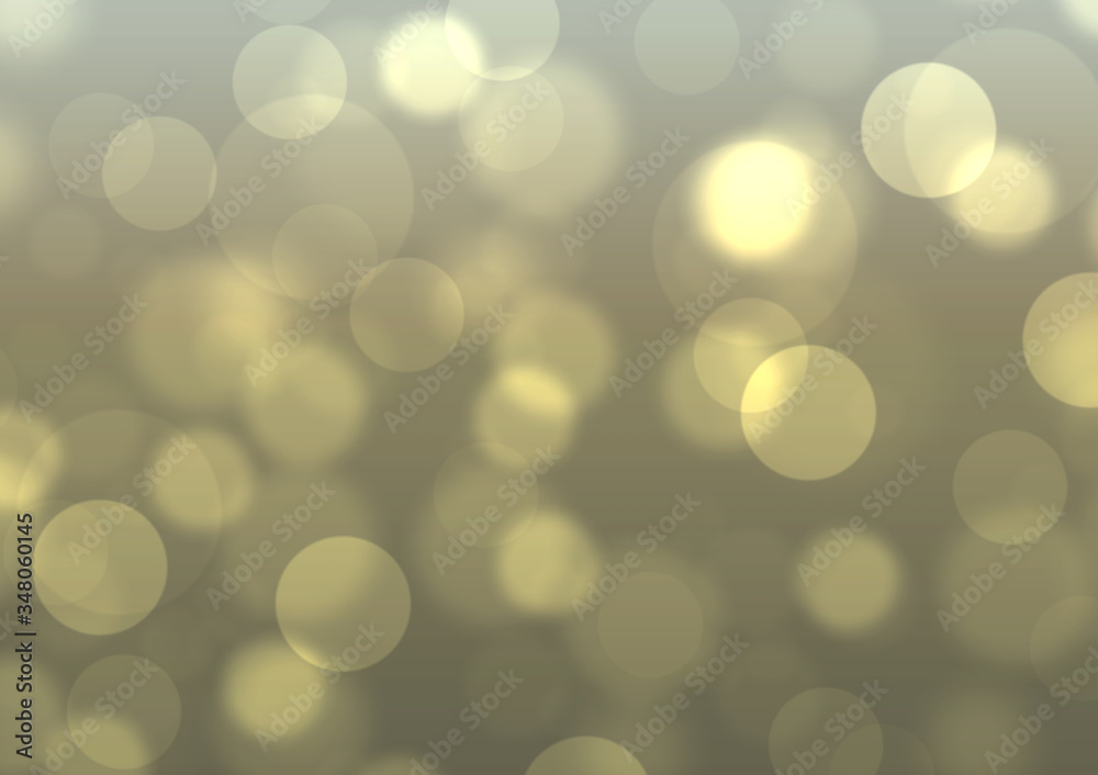 金色のキラキラの光ボケ背景素材