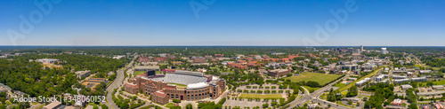 Aerial panorama Florida State University FSU and Doak Campbell Stadium photo