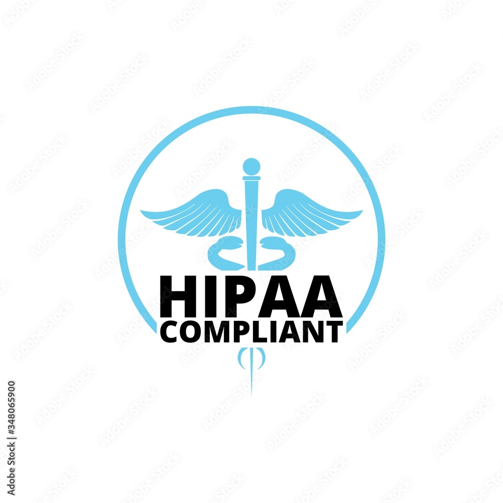 HIPAA Compliance icon isolated on white background HIPAA Compliance icon isolated on white background