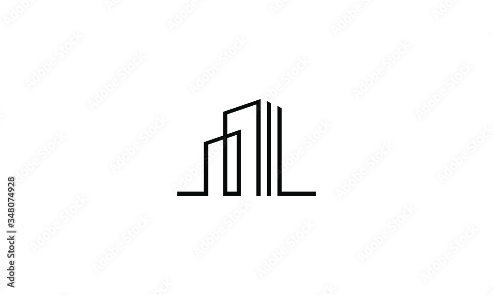 Building Logo Vector, Logo design symbol Building Logo Vector, Logo design symbol