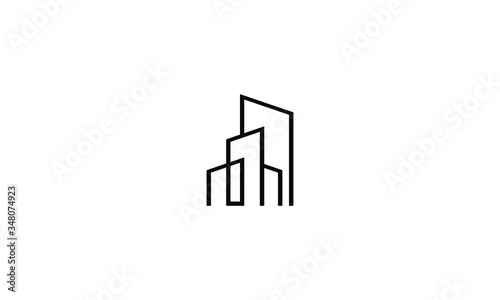 Building Logo Vector, Logo design symbol