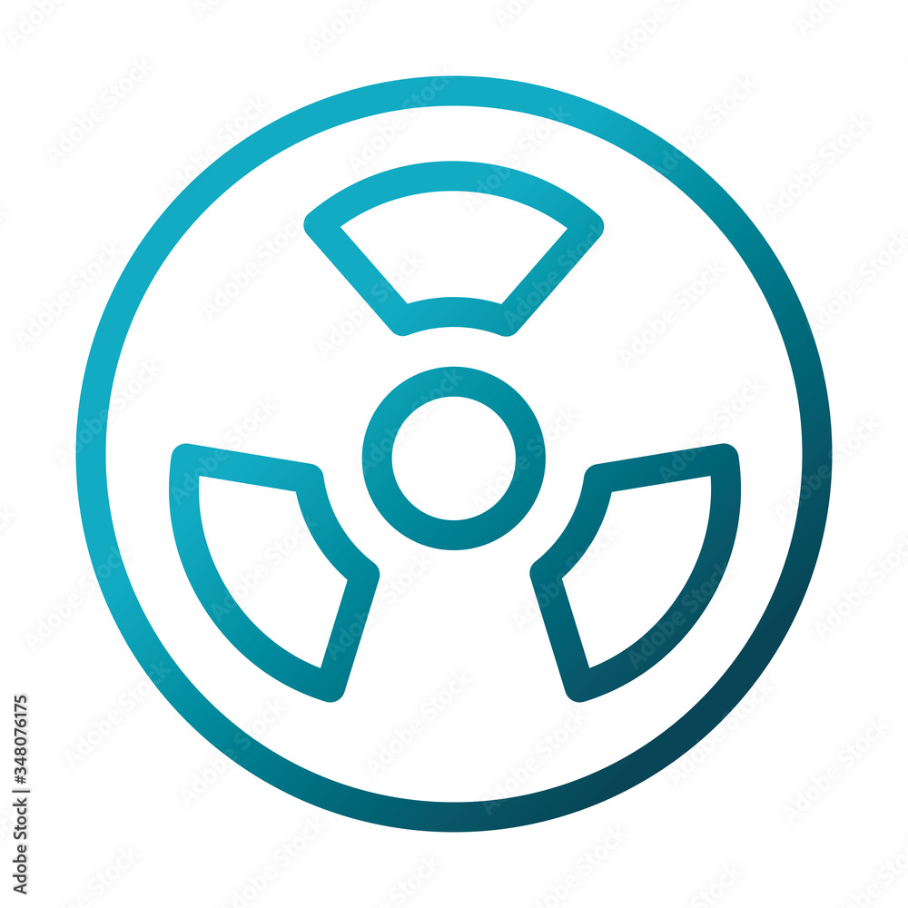 nuclear medicine symbol laboratory science and research gradient style icon nuclear medicine symbol laboratory science and research gradient style icon