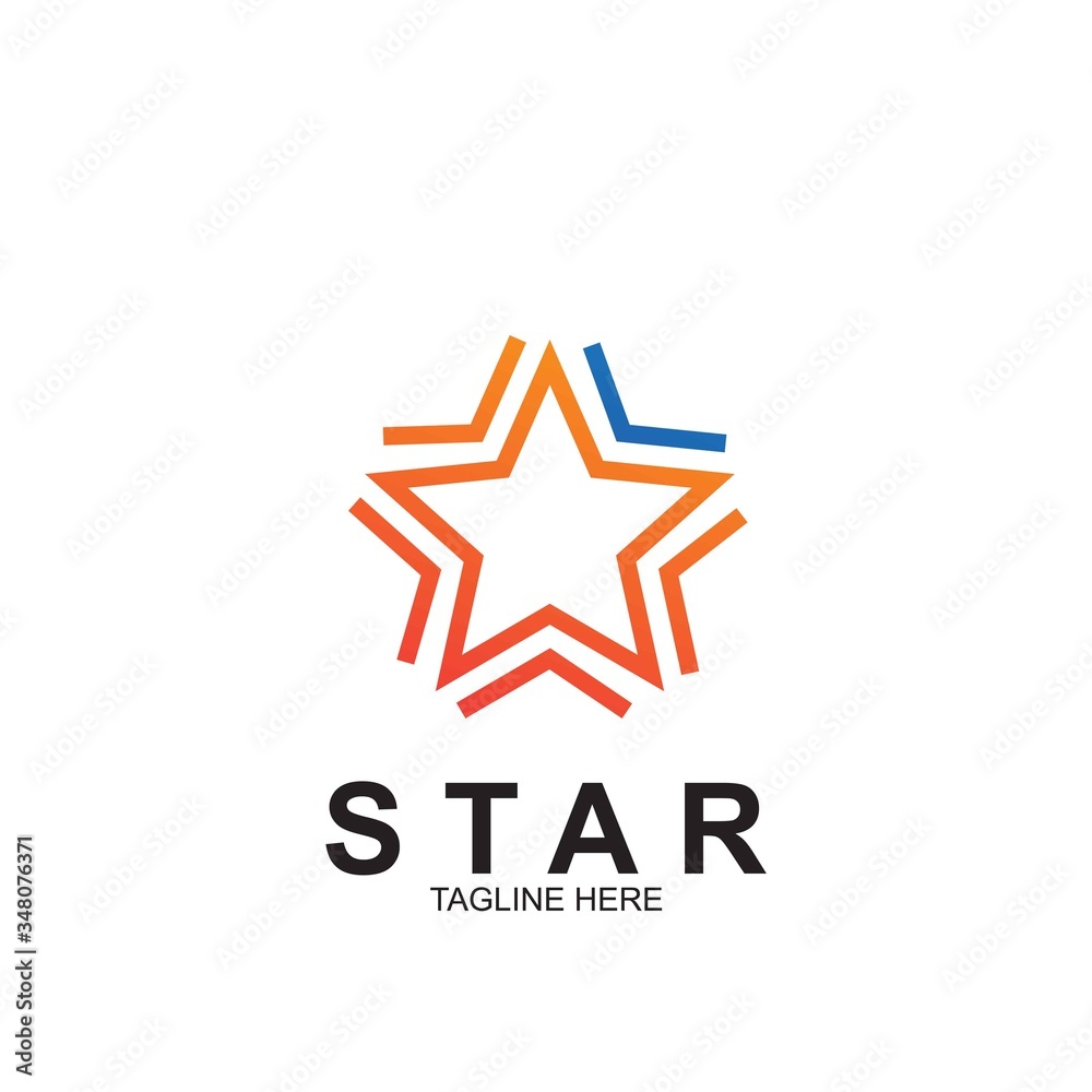 Premium star logo design Premium star logo design
