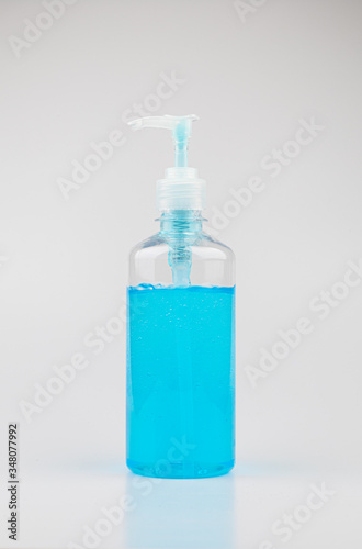 alcohol gel bottom.  prevent the spread of germs and bacteria and avoid infections corona virus.