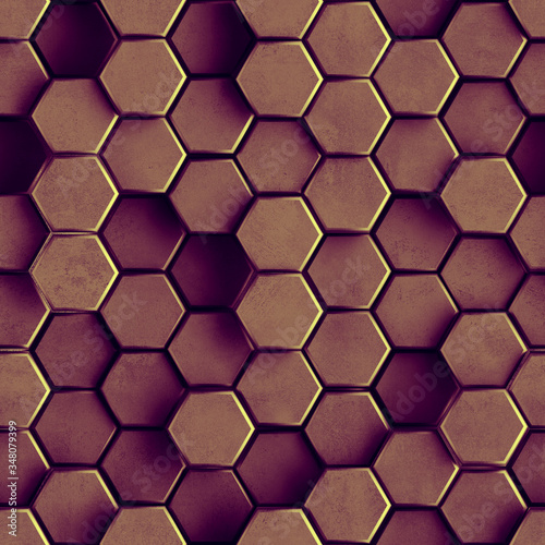 Seamless pattern of concret...