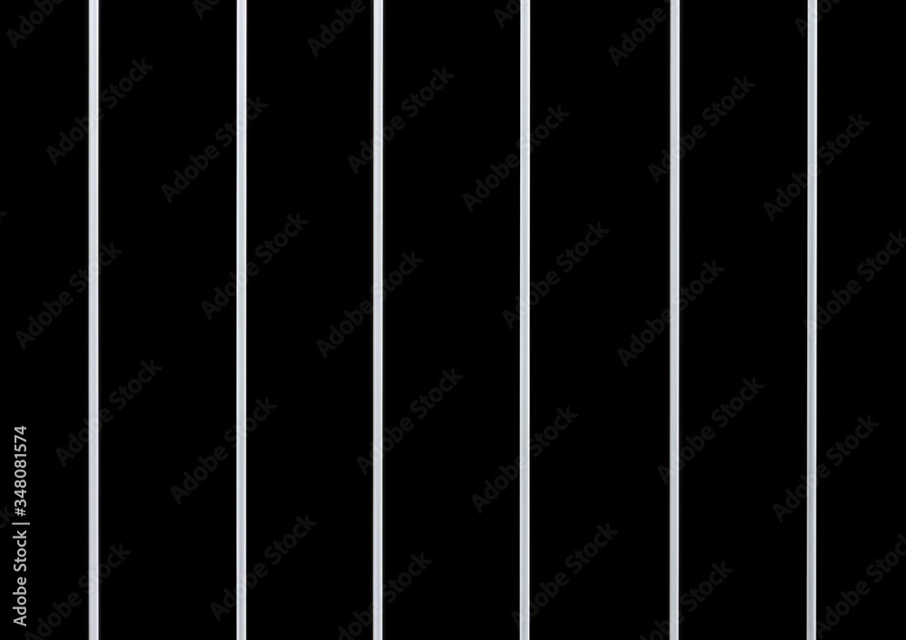 white line on dark background, The back of the curtain