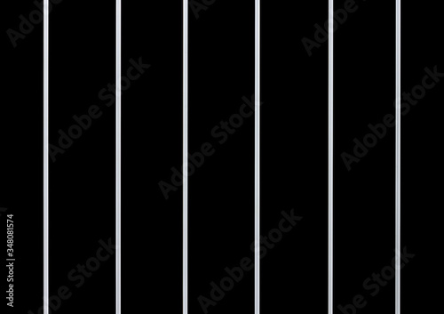 white line on dark background, The back of the curtain