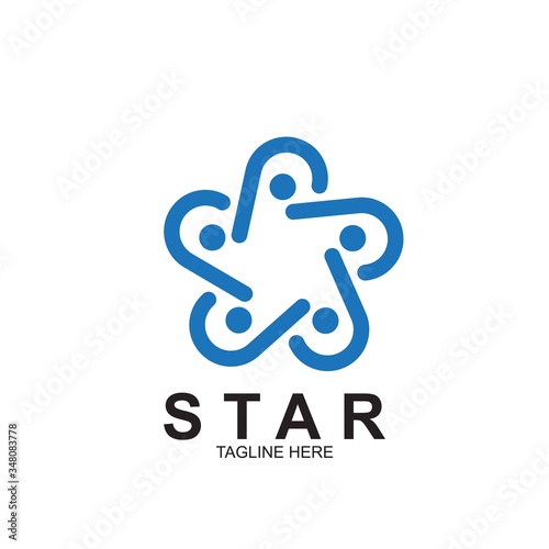 Premium star logo design