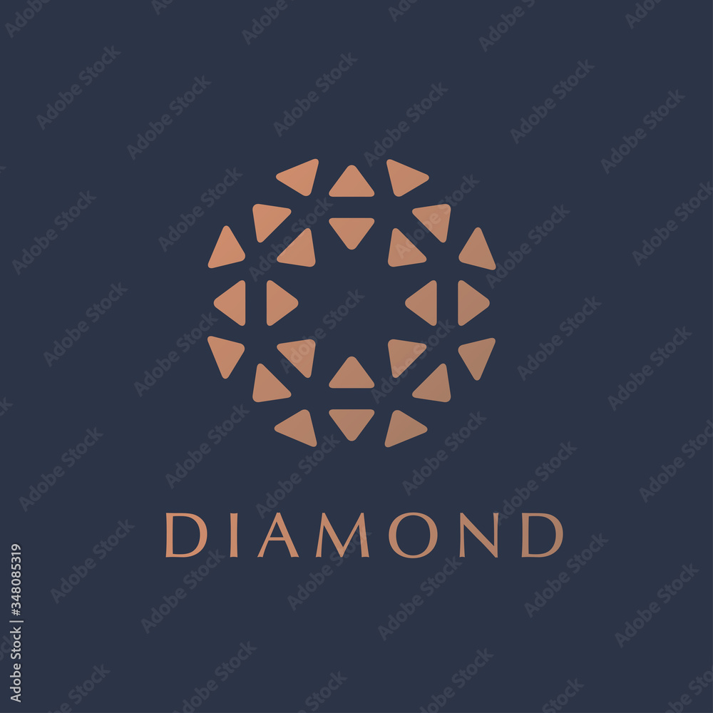Vector logo concept for luxury business Vector logo concept for luxury business