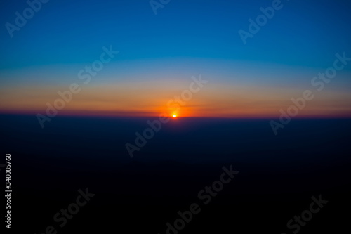 Beautiful Sunset view at mata Vaishnodevi darbar katra Jammu 