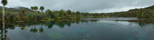 Te Waikoropupu Springs in Kahurangi National Park,Tasman Region on South Island of New Zealand 