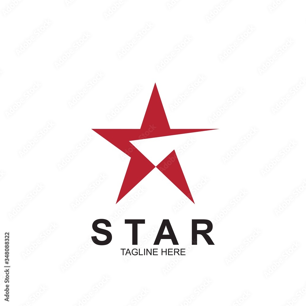Obraz premium Premium star logo design