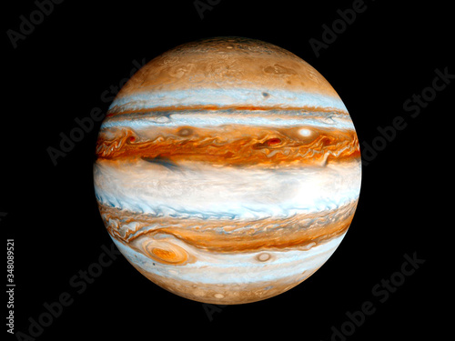 Fototapeta Naklejka Na Ścianę i Meble -  Jupiter in space concept