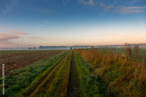 Rural Idyllic Landscape In Germany © Sunnydays