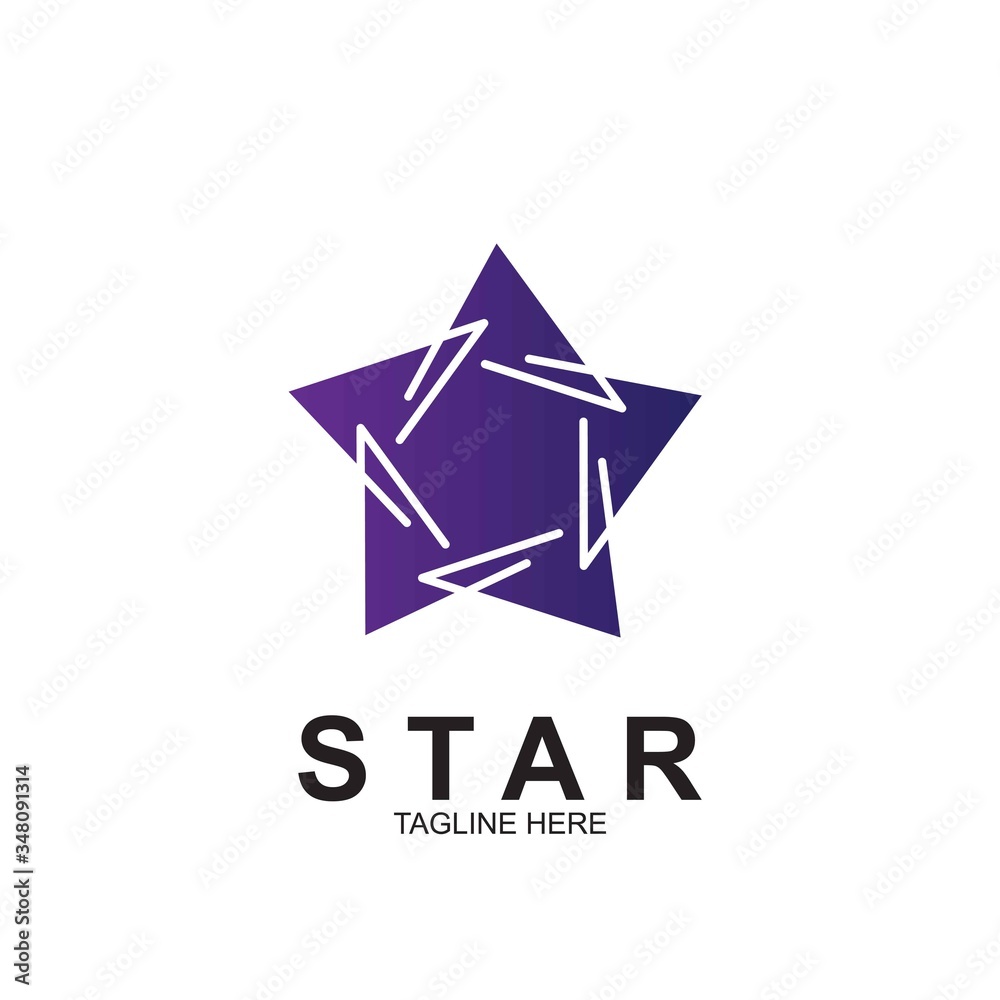Premium star logo design Premium star logo design