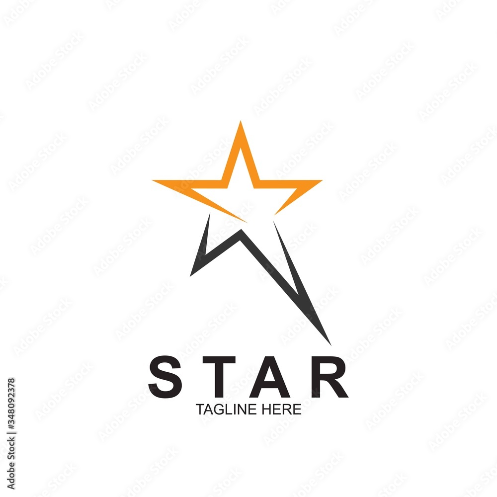 Obraz premium Premium star logo design