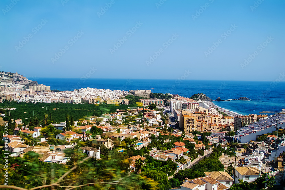 Spain - Andalucía - Málaga - Granada  : Aerial View of De Marbella City