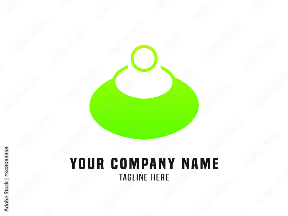 Abstract Logo Vector Gradient Green Abstract Logo Vector Gradient Green