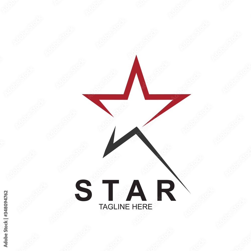 Obraz premium Premium star logo design