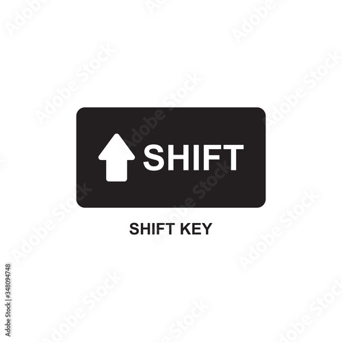 SHIFT KEY ICON , KEYBOARD ICON