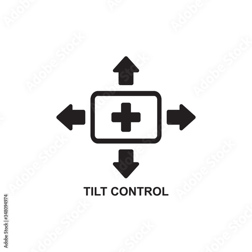 TILT CONTROL ICON , VIRTUAL REALITY ICON