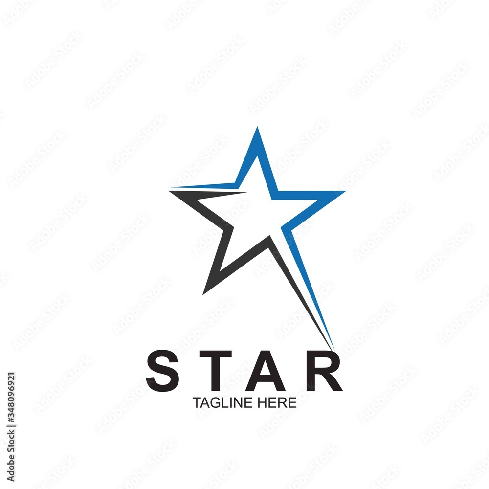 Obraz premium Premium star logo design