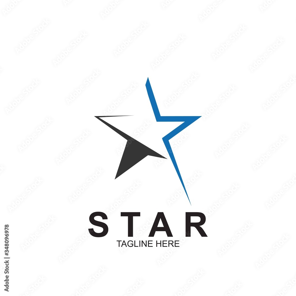 Obraz premium Premium star logo design