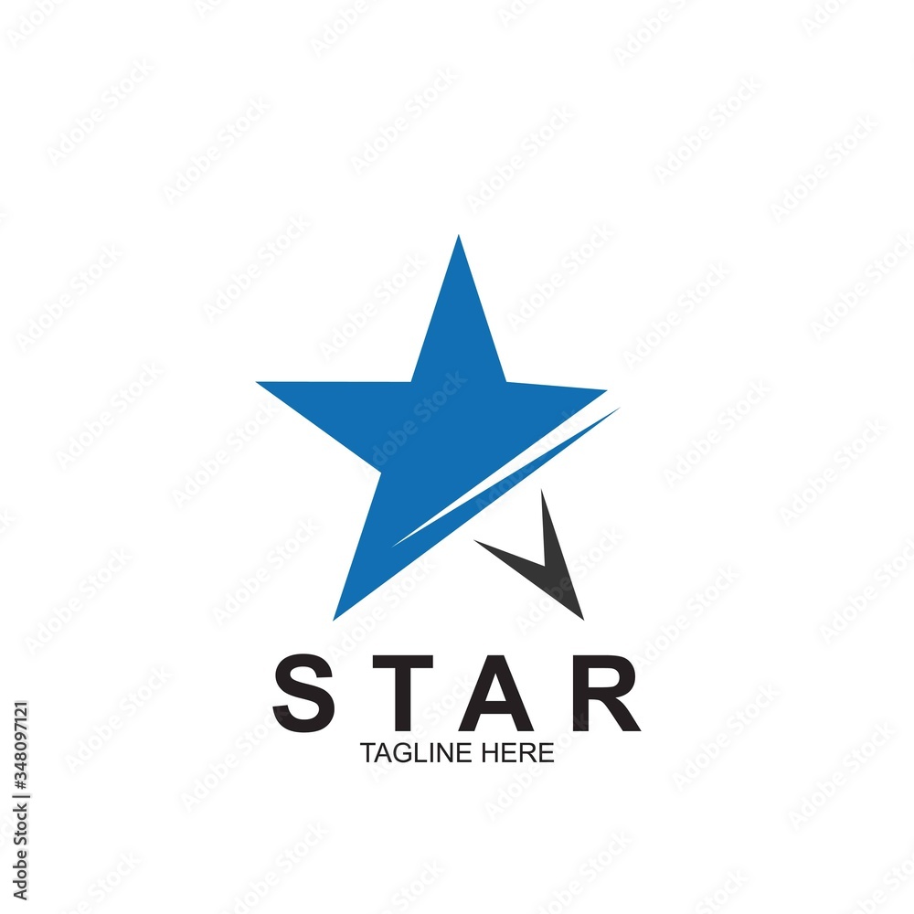 Obraz premium Premium star logo design