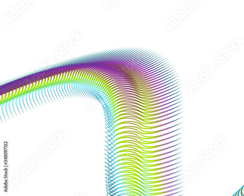 Abstract background blend wave line design for Wallpaper, Banner, Background, Card, Book Illustration, landing page