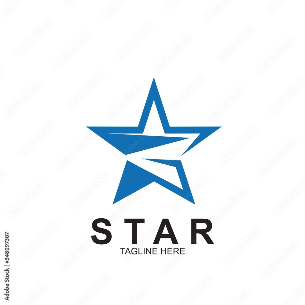 Obraz premium Premium star logo design