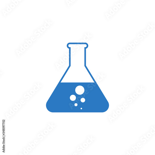 Chemistry related vector glyph icon. Isolated on white background. Vector illustration. © A Oleksii