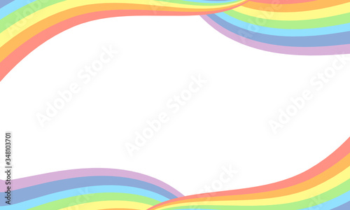 Abstract geometric rainbow background.