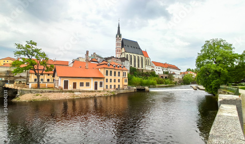 City in South Bohemia, Cesky Krumlov, Czech republic - Cesky Krumlov - UNESCO 