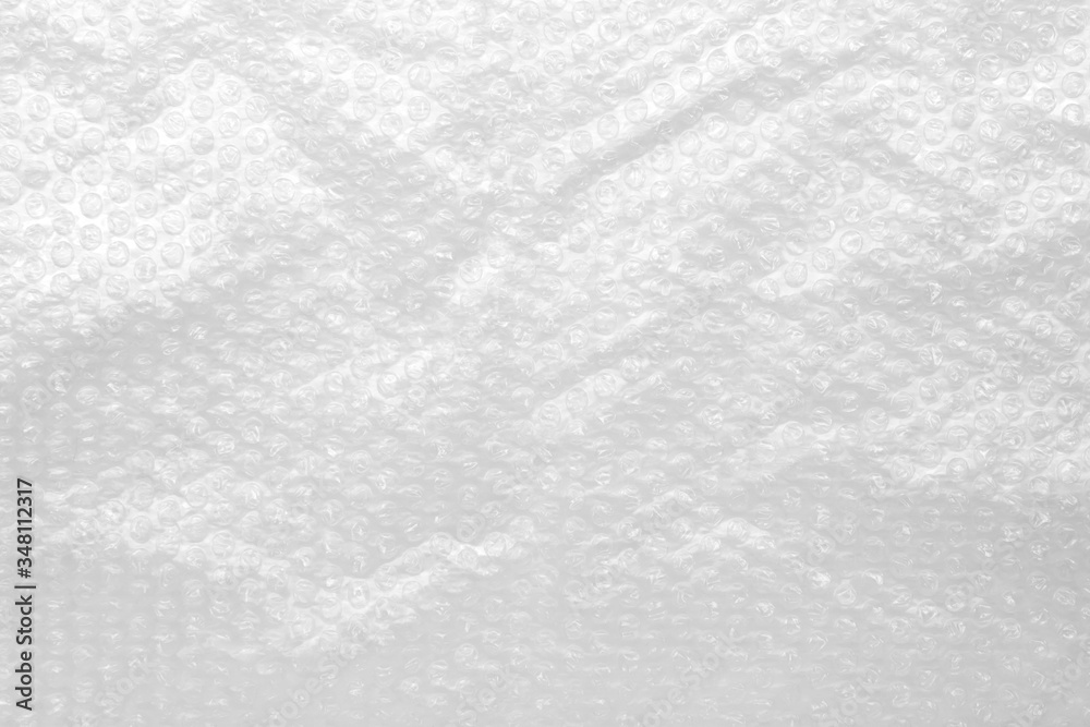 Fototapeta premium White shockproof plastic sheet background and texture