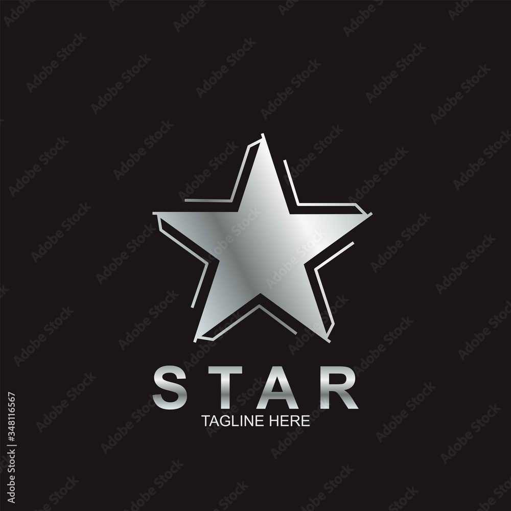 Obraz premium Premium star logo design
