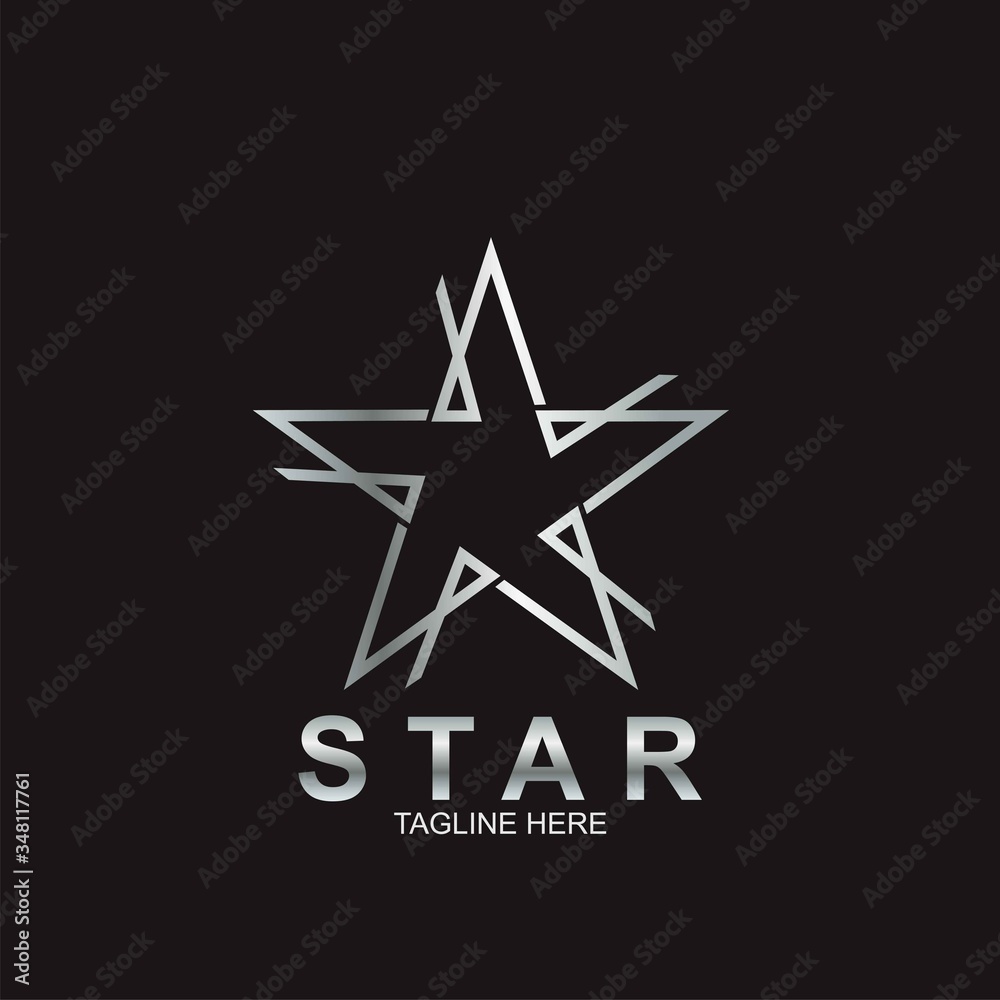 Obraz premium Premium star logo design